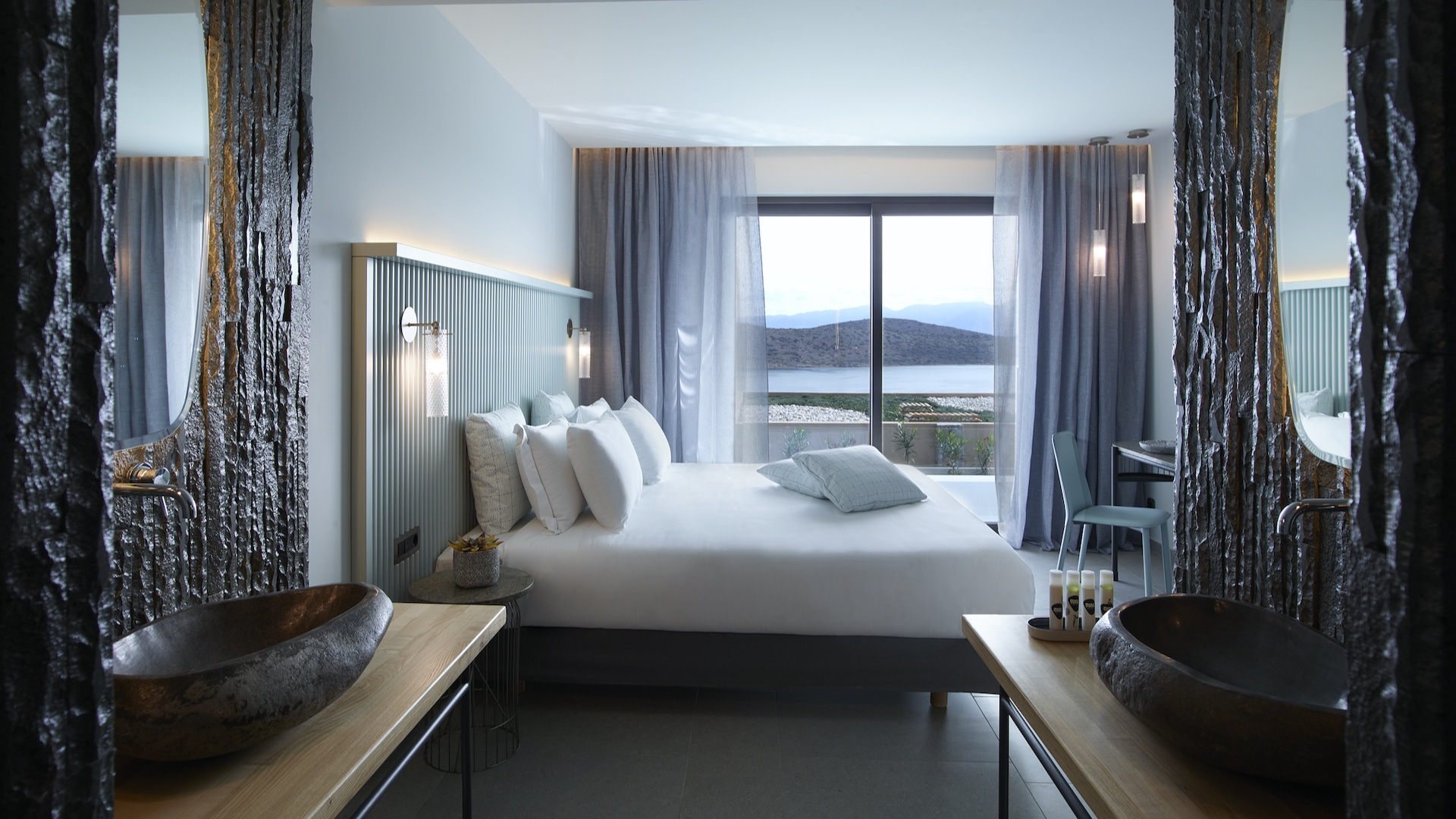 Cayo Grand Bedroom sea view - Spinalonga