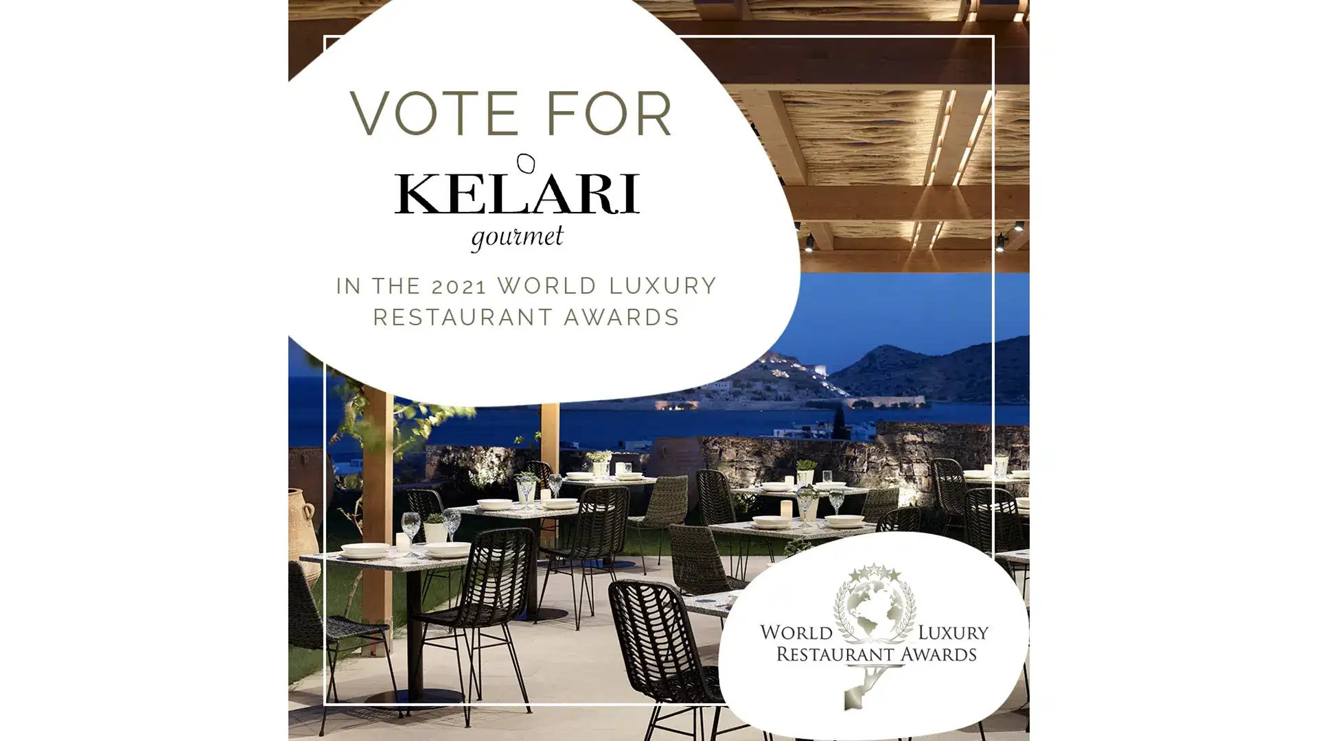 Luxury Restaurant Award Nomination for Cayo’s Kelari Gourmet Restaurant